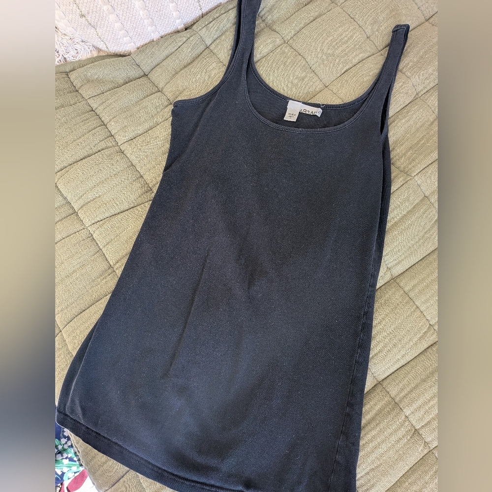 Nordstrom Abound Black Tank Top